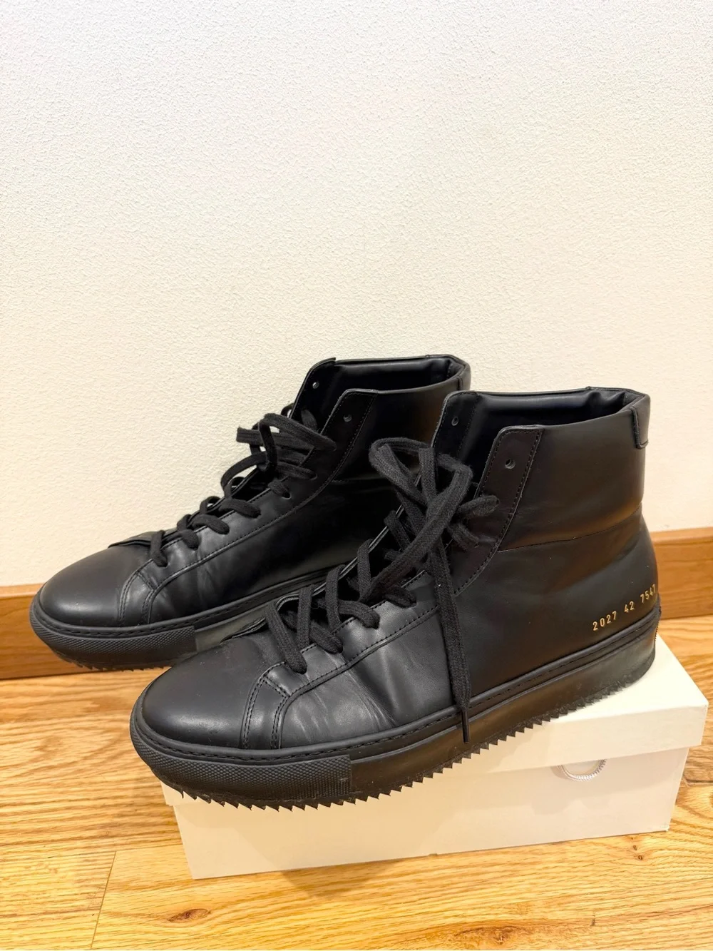 Common Projects Original Achilles High-Top Sneakers 42
